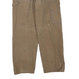 DICKIES Mens Jeans Regular Straight Denim Beige W32 L30 Workwear Zip Closure