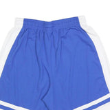 NIKE Mens Blue & White Sports Basketball Shorts XL W32 Athletic Loose Fit