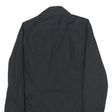 BOSS HUGO BOSS Mens Black Cotton Shirt S Button Collar Long Sleeve Formal