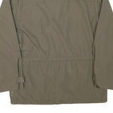 FISPO Mens Green Zip Jacket L Polyester Blend Outdoor Utility Classic Fit