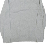 TED BAKER Mens Grey Long Sleeve Plain M Polo Shirt Cotton Blend Casual