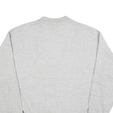 LEE Mens Grey Crew Neck Yamaha Performance L Sweatshirt Cotton Blend Pullover