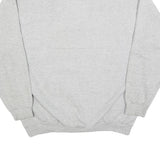 LEE Mens Grey Crew Neck Yamaha Performance L Sweatshirt Cotton Blend Pullover