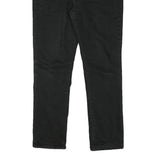 LEVI'S Mens Black Regular Fit Straight Denim Jeans Zip W34 L28 Classic Style