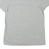 TOMMY HILFIGER Mens Grey White & Red Colour Block T-Shirt XS Short Sleeve V-Neck