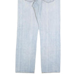 LEVI'S 501 Mens Jeans Blue Regular Straight Denim Light W34 L30 Classic Button