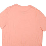 GUESS Womens Pink Graphic T-Shirt XL Short Sleeve Crew Neck Casual