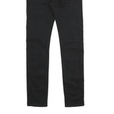 LEVI'S 519 BIG E Mens Jeans Black Regular Skinny Denim Raw W28 L30 Vintage Style
