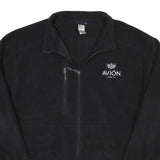 PATAGONIA Mens Black Zip Up Jacket XL Polyester Blend Plain Lightweight Warm