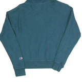 CHAMPION REVERSE WEAVE Womens Blue Pullover Hoodie XS Cotton Blend Casual