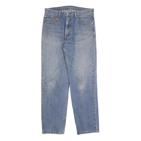 LEVI'S 550 Straight Mens Jeans Blue Relaxed Straight Denim Medium W34 L32 Casual