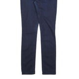 GUESS Womens Slim Blue Denim Slim Jeans W28 L30 Stretch Cotton Blend Zip