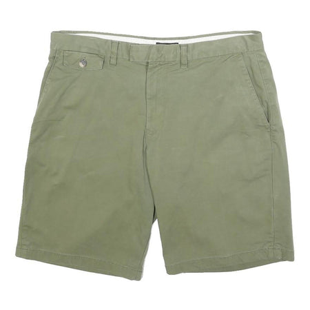 TED BAKER Mens Shorts Green Casual Regular M W34 Cotton Blend Classic Fit