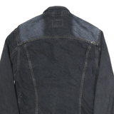 LEVI'S Womens Blue Denim Denim Jacket L Cotton Classic Button Closure