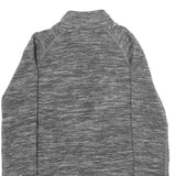 THE NORTH FACE Womens Grey Jacket S Polyester Plain Zip Outdoor Activewear