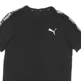 PUMA Mens Black Graphic T-Shirt M Short Sleeve Crew Neck Sportswear