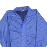RENCO MARWELL Mens Blue Jacket M Polyester Plain Zip Outdoor Windbreaker