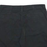 WRANGLER Mens Black Cotton Cargo Shorts L W36 Pocketed Casual Workwear