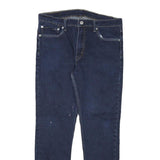 LEVI'S Mens Slim Blue Denim Jeans W32 L29 Zip Closure Classic Style