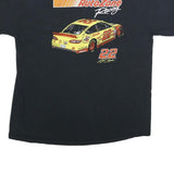 GILDAN Mens Black AutoZone Racing Graphic T-Shirt XL Short Sleeve Crew Neck