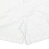 NAUTICA Mens Shorts White Casual Plain M W34 Lightweight Cotton Blend