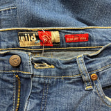 Wild Easy Jeans - 30W UK 10 Blue Cotton Blend