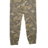 POOL JEANS Mens Cotton Blend Camouflage Trousers Regular Fit Straight W28 L28
