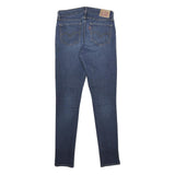 LEVI'S 711 Skinny Womens Jeans Blue Slim Skinny Denim Medium W28 L30 Stretch