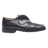PEGABO Derby Shoes Black Leather Mens UK 7