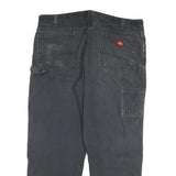 DICKIES Mens Regular Black Denim Classic Jeans W40 L29 Workwear Utility