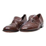 SEAN Loafer Shoes Brown Leather Mens UK 9