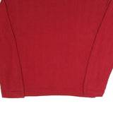 CHAPS Mens Red Plain Crew Neck Basic Knit Jumper 2XL Classic Cotton Blend