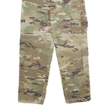 FEDERAL PRISON INDUSTRIES Mens Cotton Blend Camouflage Regular Cargo Trousers