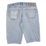 WRANGLER Mens Shorts Blue Denim Casual L W36 Classic Cotton Summer