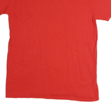 FANATICS Mens Red Graphic T-Shirt L Short Sleeve Crew Neck Cotton Casual