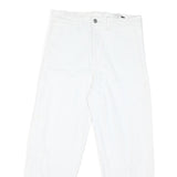 VINCE Womens White Regular Fit Straight Denim Jeans Cotton Blend W28 L25 Casual
