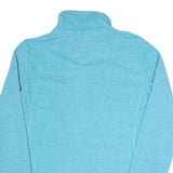 SNOW TECH Womens Blue Jacket M Polyester Blend Plain Zip Lightweight Casual