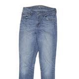 LEVI'S Womens Slim Blue Denim Light Woven Jeans W26 L29 High Rise Skinny