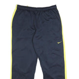 NIKE Mens Joggers Navy Blue & Yellow Slim Tapered 2XL W34 L29 Sportswear