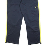 NIKE Mens Joggers Navy Blue & Yellow Slim Tapered 2XL W34 L29 Sportswear