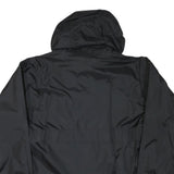 HELLY HANSEN Mens Black Outdoor Jacket S Polyester Blend Zip Hooded Plain