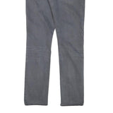 LEVI'S Mens Slim Grey Denim Slim Fit Jeans W32 L32 Zip Denim
