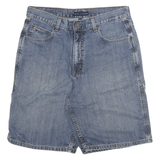 TOMMY HILFIGER Mens Denim Blue Casual Shorts XL W34 Cotton Classic Fit