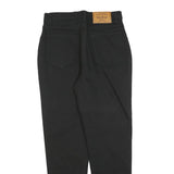 JOHN BANER Womens Jeans Black Regular Skinny Denim Dark W28 L28 Classic Fit Zip