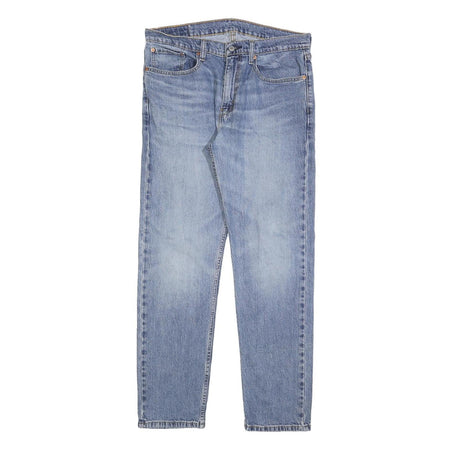 LEVI'S 502 Mens Jeans Blue Regular Straight Denim Medium W34 L31 Classic Fit