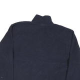 NEW BALANCE Mens Navy Blue Plain Pullover Crew Neck Basic Knit L Sportswear