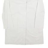 GABRIELE STREHLE Womens White Jacket S Polyester Blend Button Closure Plain