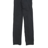 LEVI'S Womens Black Slim Skinny Denim Dark W24 L28 Stretch Cotton Blend Jeans