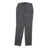 CARHARTT Womens Cotton Blend Black Relaxed Straight Trousers W26 L30 Casual
