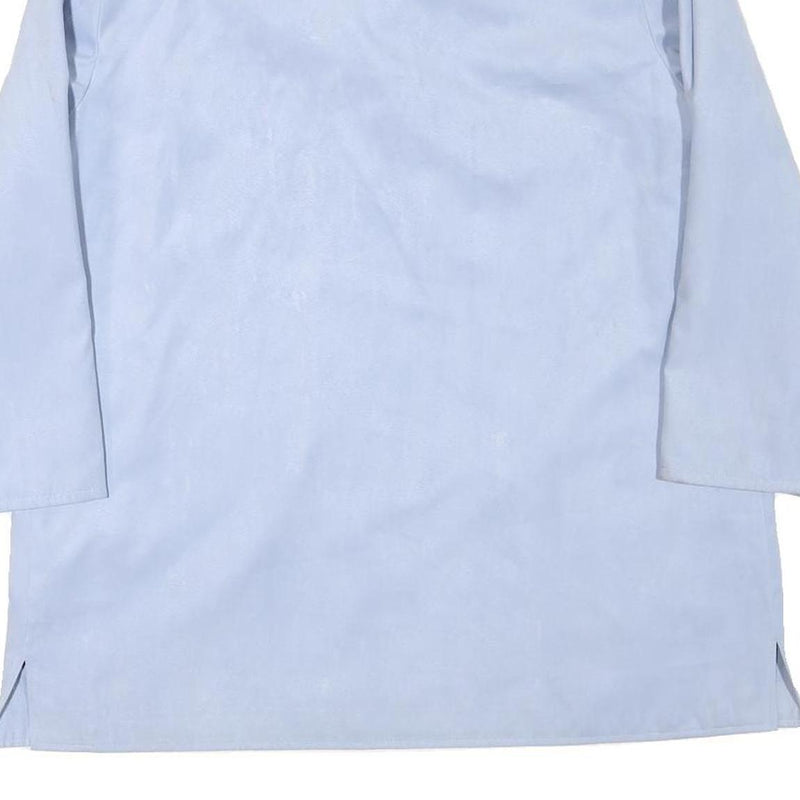 LE TEMPS D'HARVEY Womens Pale Blue Button Jacket L Polyester Blend Tailored